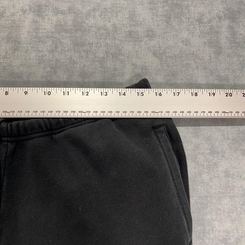 Skims Cotton fleece Classic jogger sweatpants Black Onyx athleisure womens Large - Picture 5 of 6